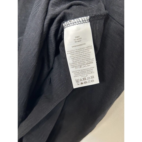 Boden Black Dress Size 2R Cotton Career Short Sleeve - Picture 6 of 6